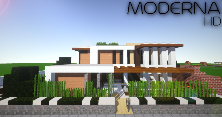 minecraft modern house texture pack